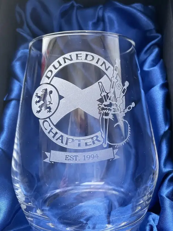 Dunedin HOG Chapter 30th Anniversary Glass