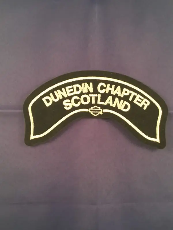 HOG Eagle – Silver (Small) Chapter Rocker - Silver (Small)